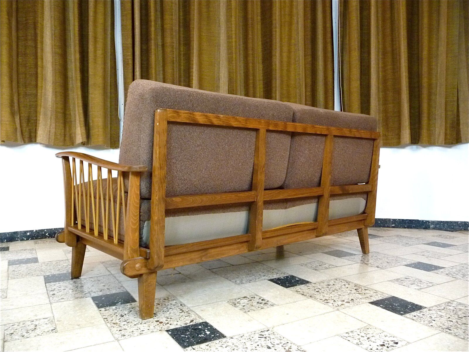Mid-century Two-Seater Sofa Daybed by Wilhelm Knoll, Germany 1950s