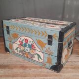 Norman painted chest