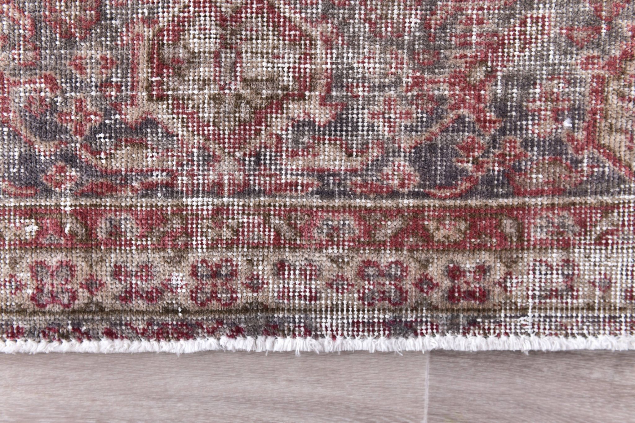 8x11 Red & Burgundy Persian Rug 235x328Cm SK 240833