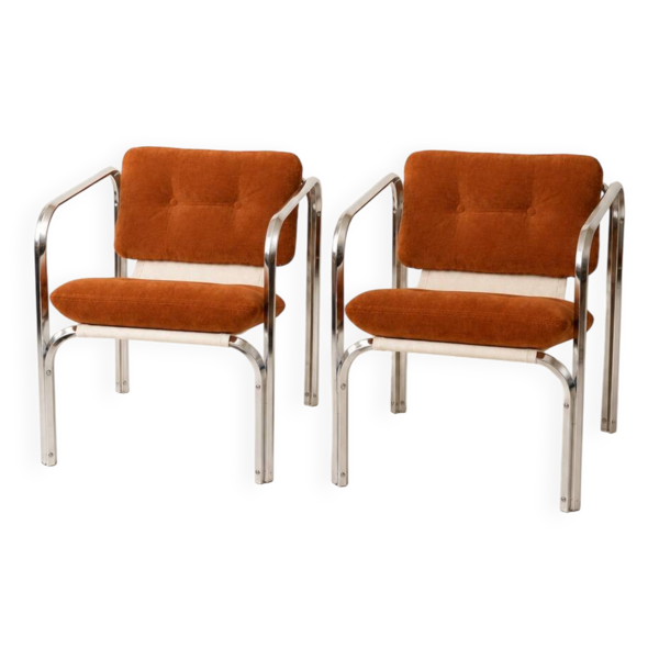 2 fauteuils italiens, 1970