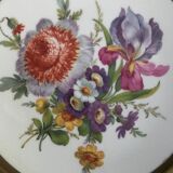 Fine porcelain floral plate