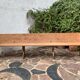 Banc d'église ancien, 263 cm