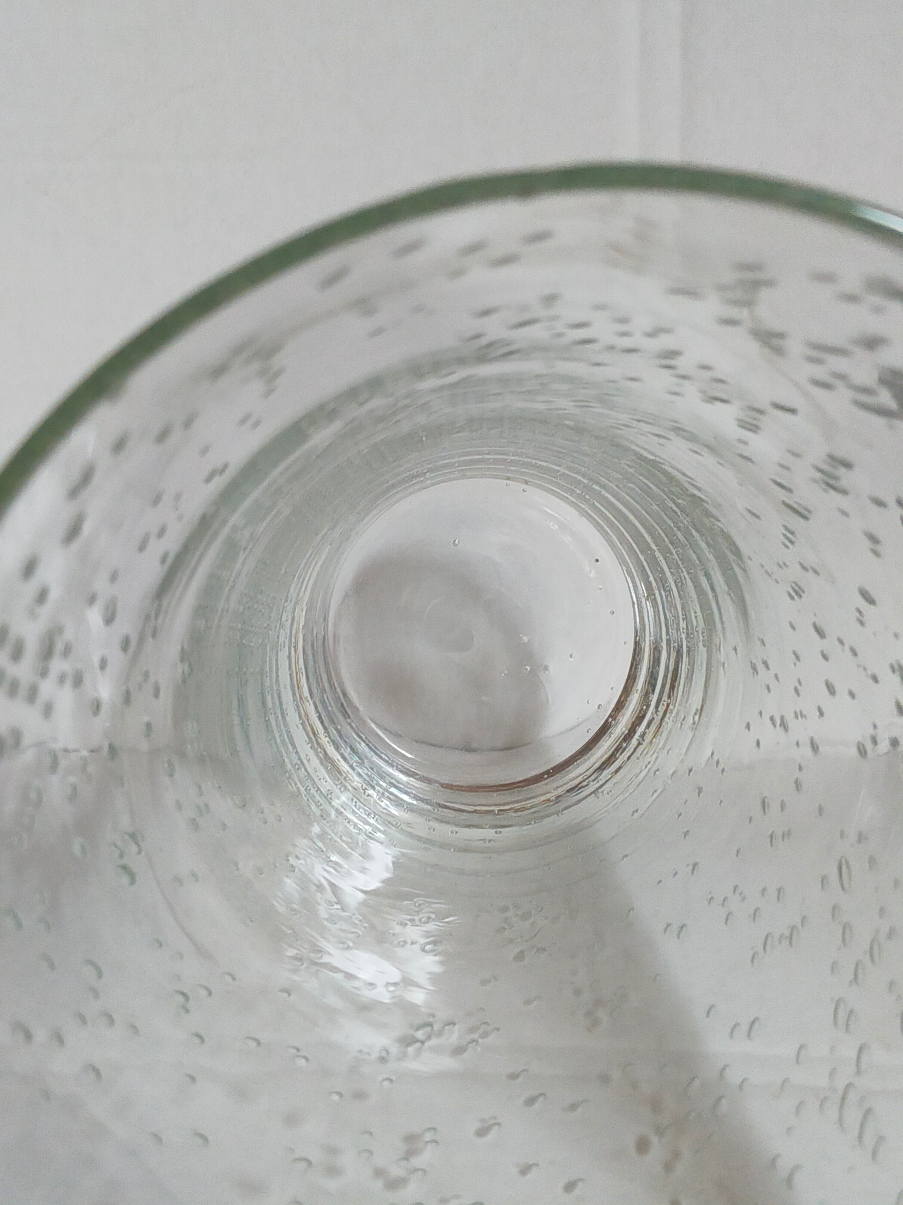 Vintage blown glass glass vase