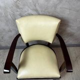 Pair of bridge armchairs
