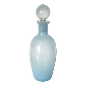 flacon opaline bleu fabrication italienne