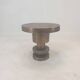 Round Metal Coffee or Side Table, 1970's