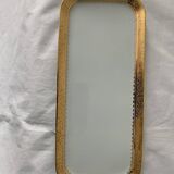 Cake service 6 dessert plates and 2 dishes Georges Boyer porcelain Limoges 1950