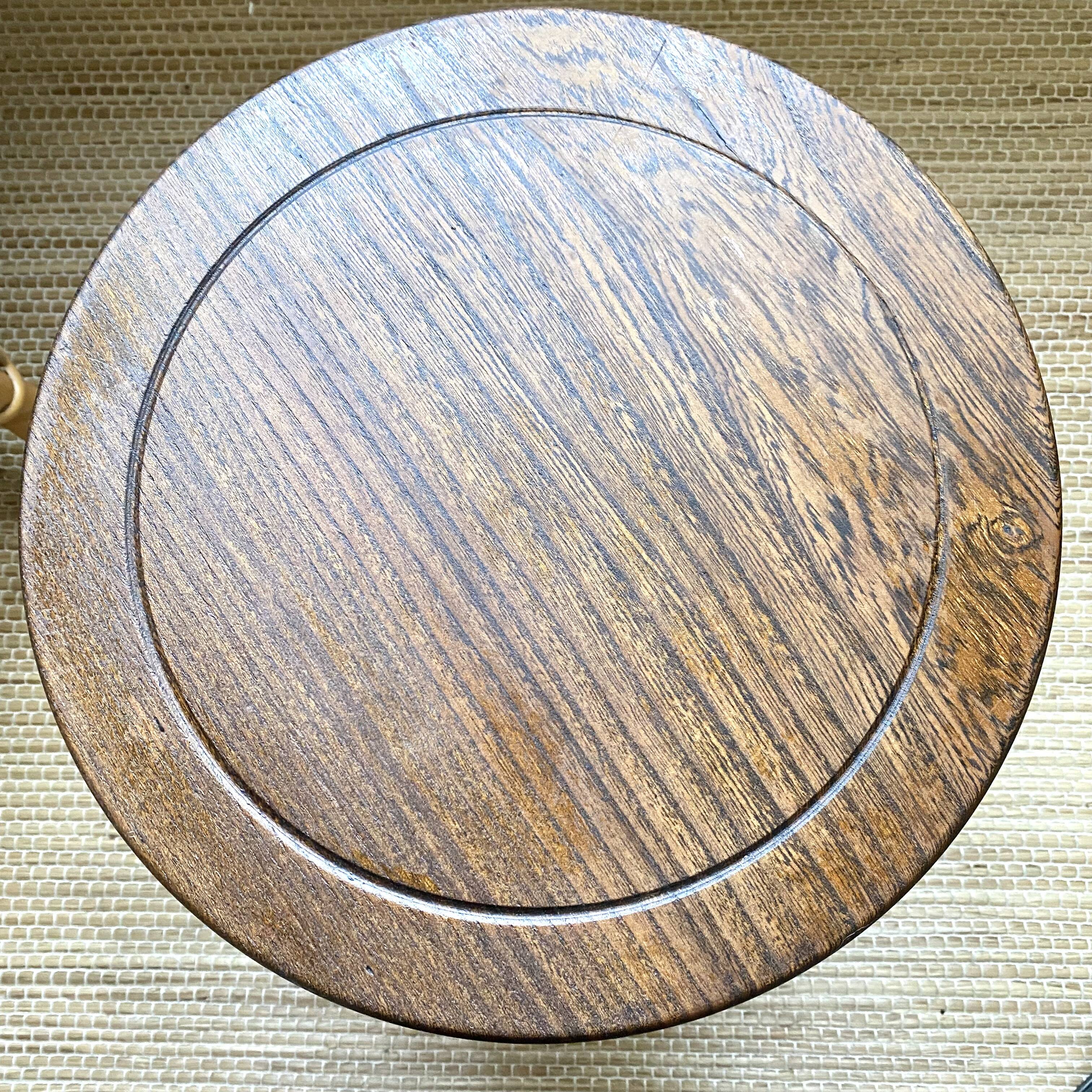 Vintage tripod stool