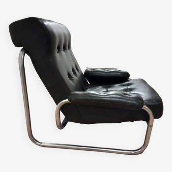 Fauteuil vintage des années 1970, Suède