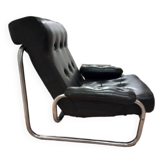 Fauteuil vintage des années 1970, Suède