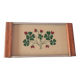 Art deco clovers tray