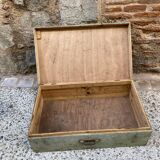Wooden suitcase
