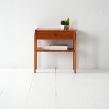 Table de chevet scandinave en teck, années 1950-60