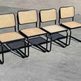 Cesca design chair b32 model in black set of four