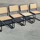 Cesca design chair b32 model in black set of four