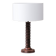 Lampe de table en chêne