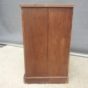 Petite commode Chêne Orme Acajou début XXème