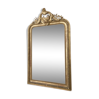 Old pediment mirror Louis Philippe 80x130cm