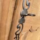 Antique Louis XV bonnetière, fruitwood, restored – 1 door, 3 shelves