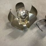 Flower wall lamps