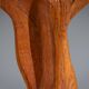 Abstract biomorphic wooden sculpture 1978