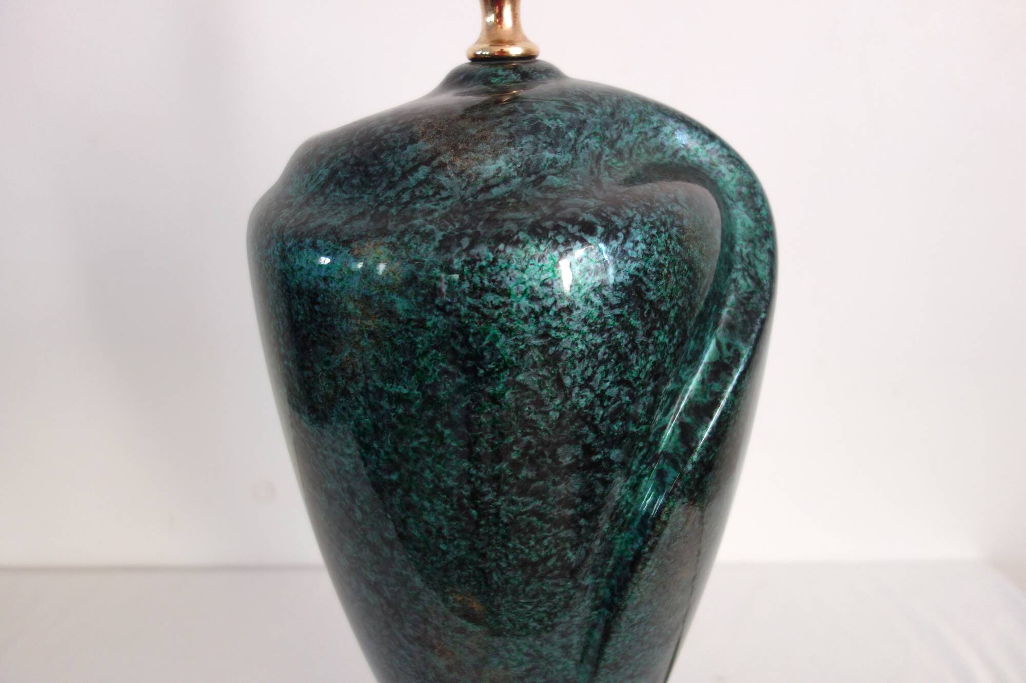 Robert de Schuytener ceramic living room lamp 1980
