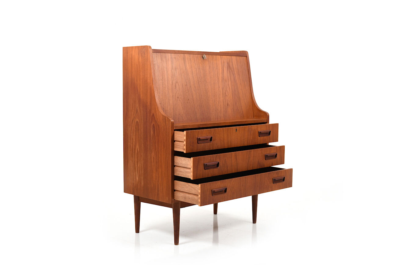 Danish teak writing desk