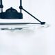 Black Pendant Lamp, 1980s