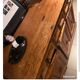Wooden sideboard
