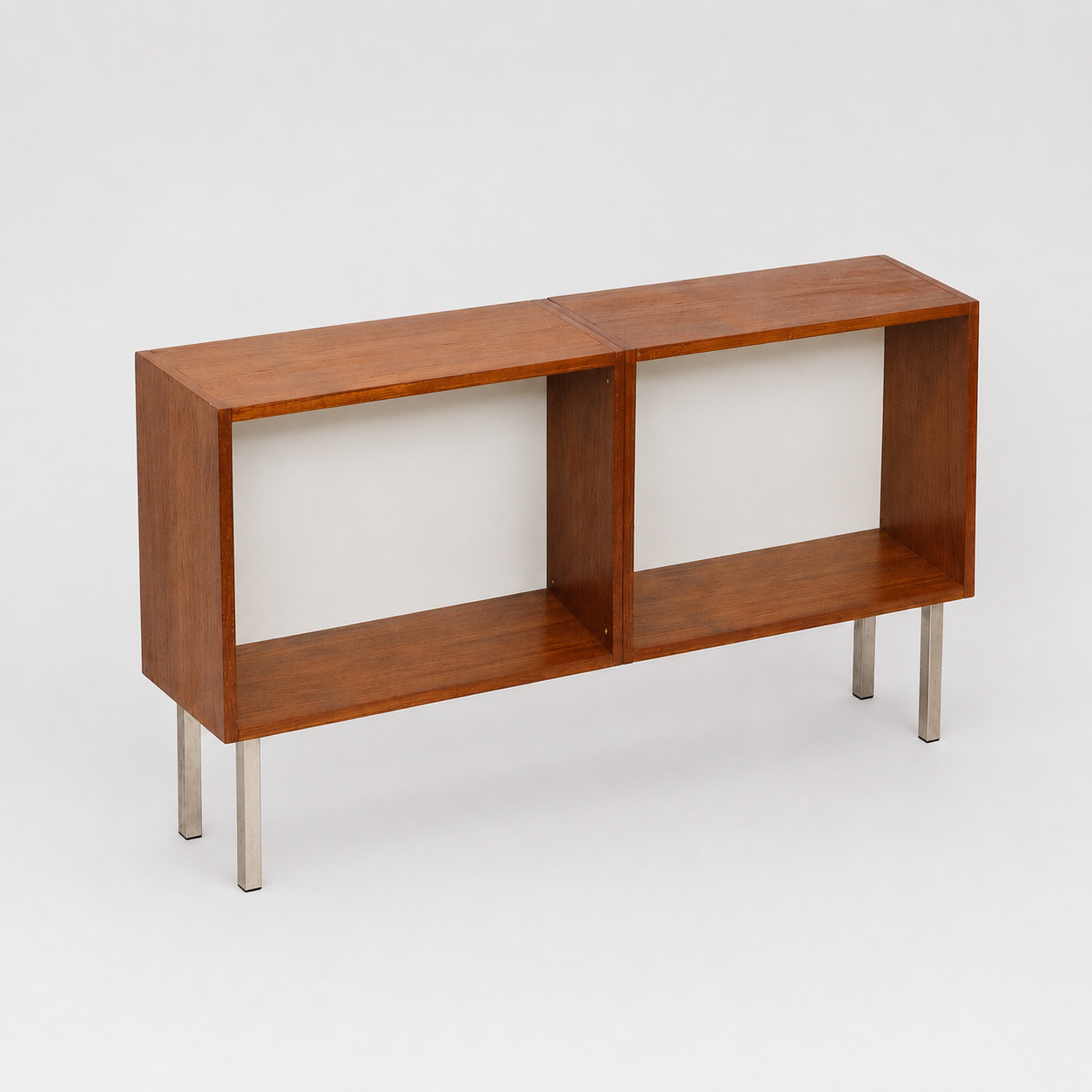 Vintage open bookcase / sideboard from the 1960s