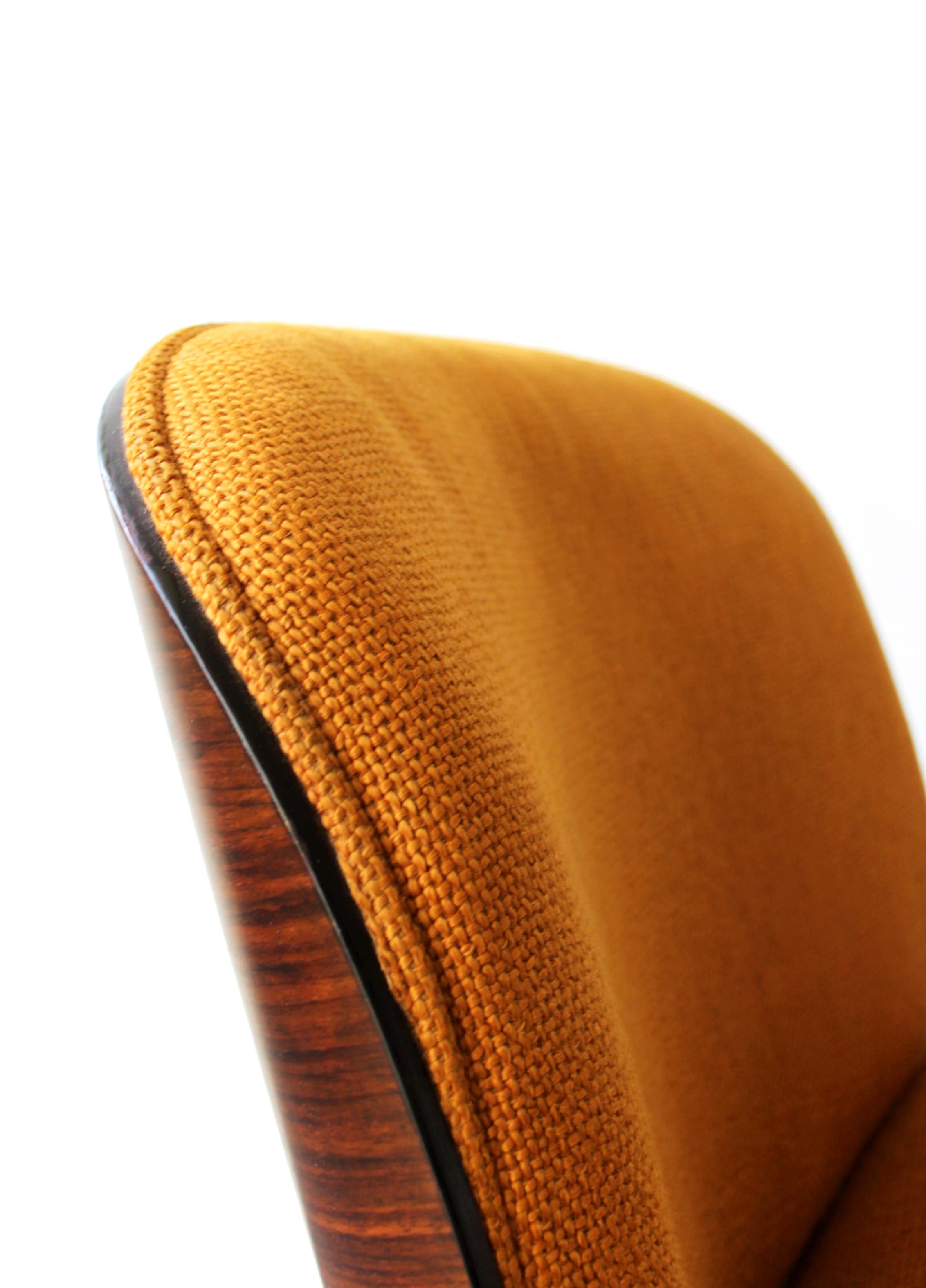 Swivel office armchair by Ico Parisi for MIM Roma, Italy, 1958.