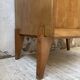 Meuble de rangement secrétaire chêne années 60