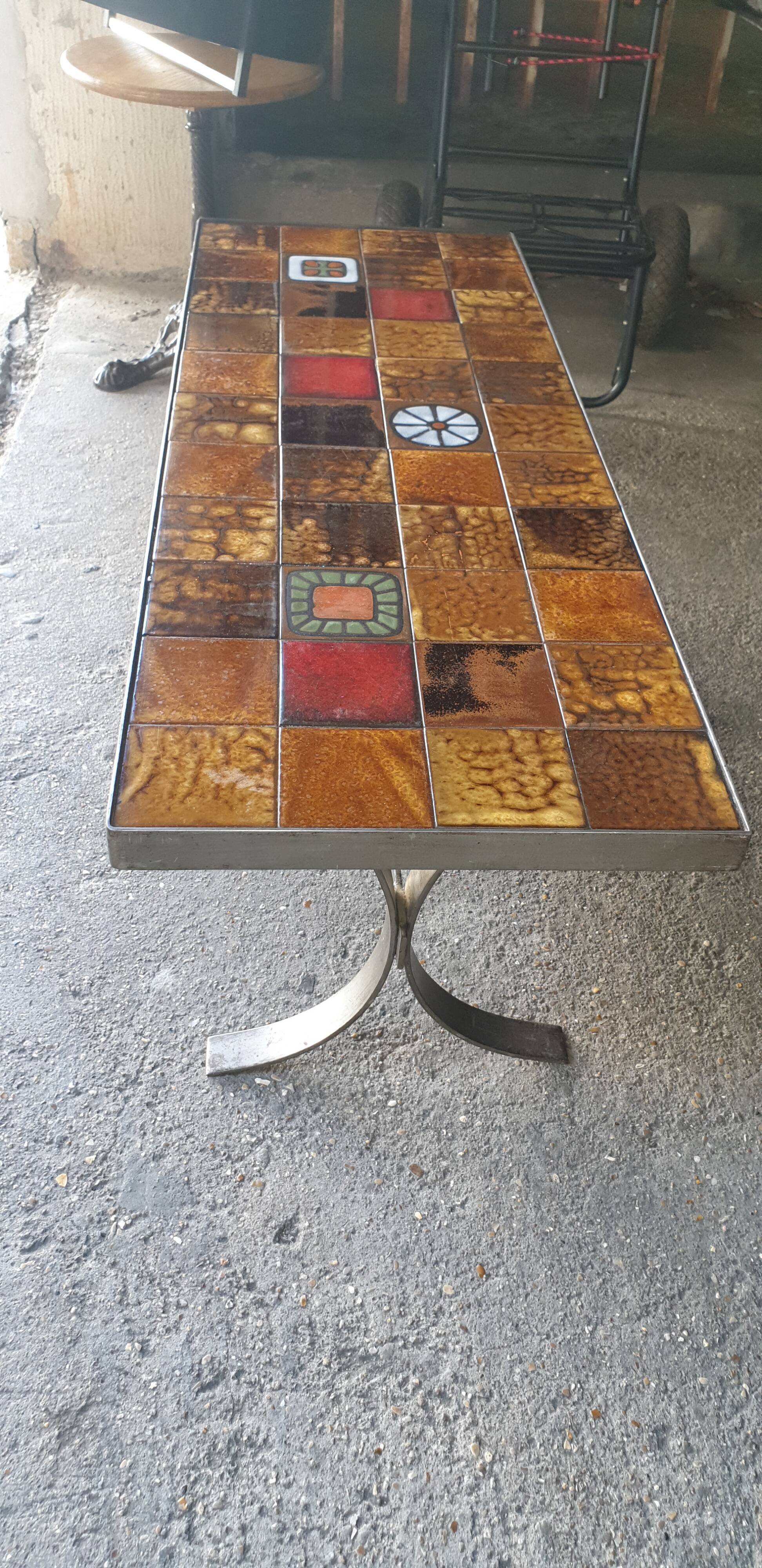 Table basse seventies