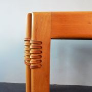 Table basse pliante carrée danoise vintage