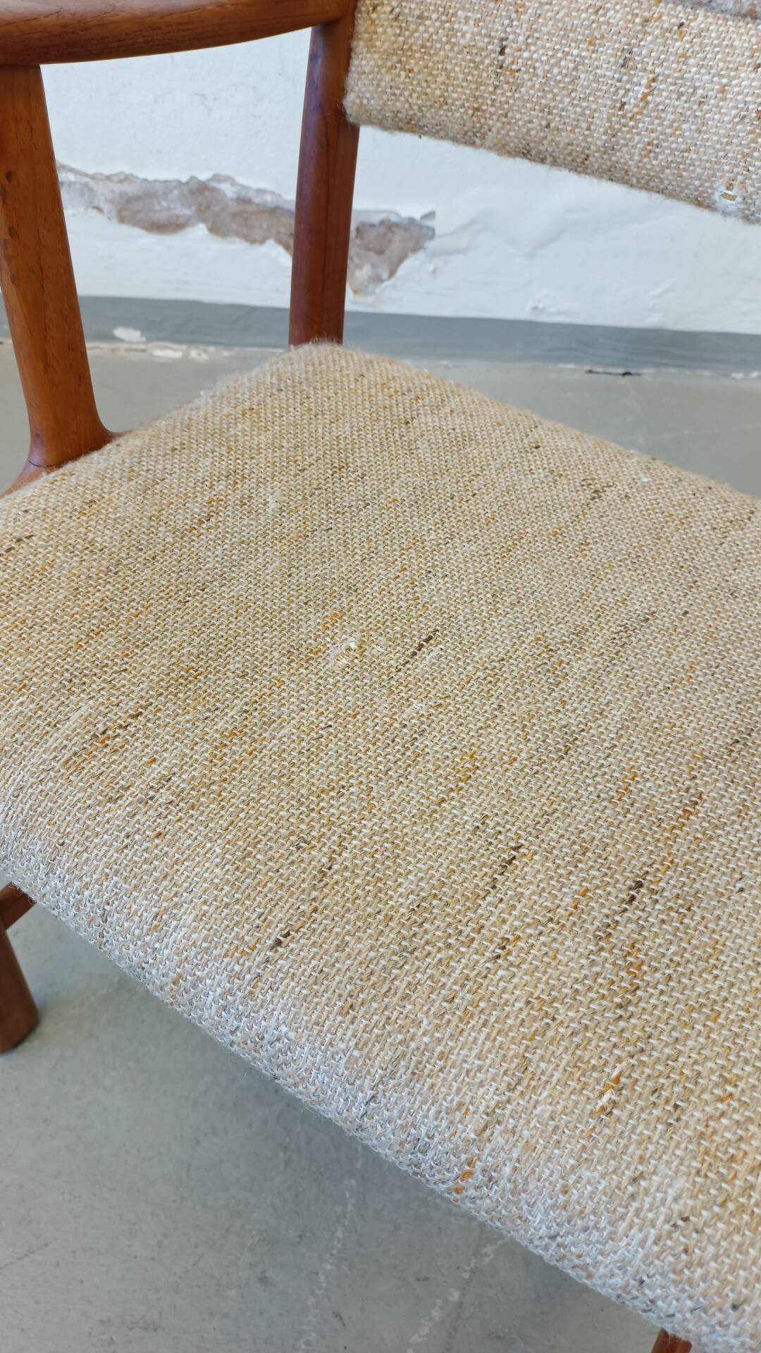 Scandinavian armchair in teak