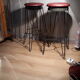 1950s hairpin style stools
