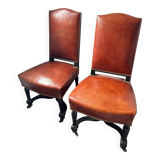 Pair of Louis XIII chairs