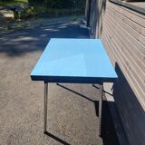 Vintage formica blue table