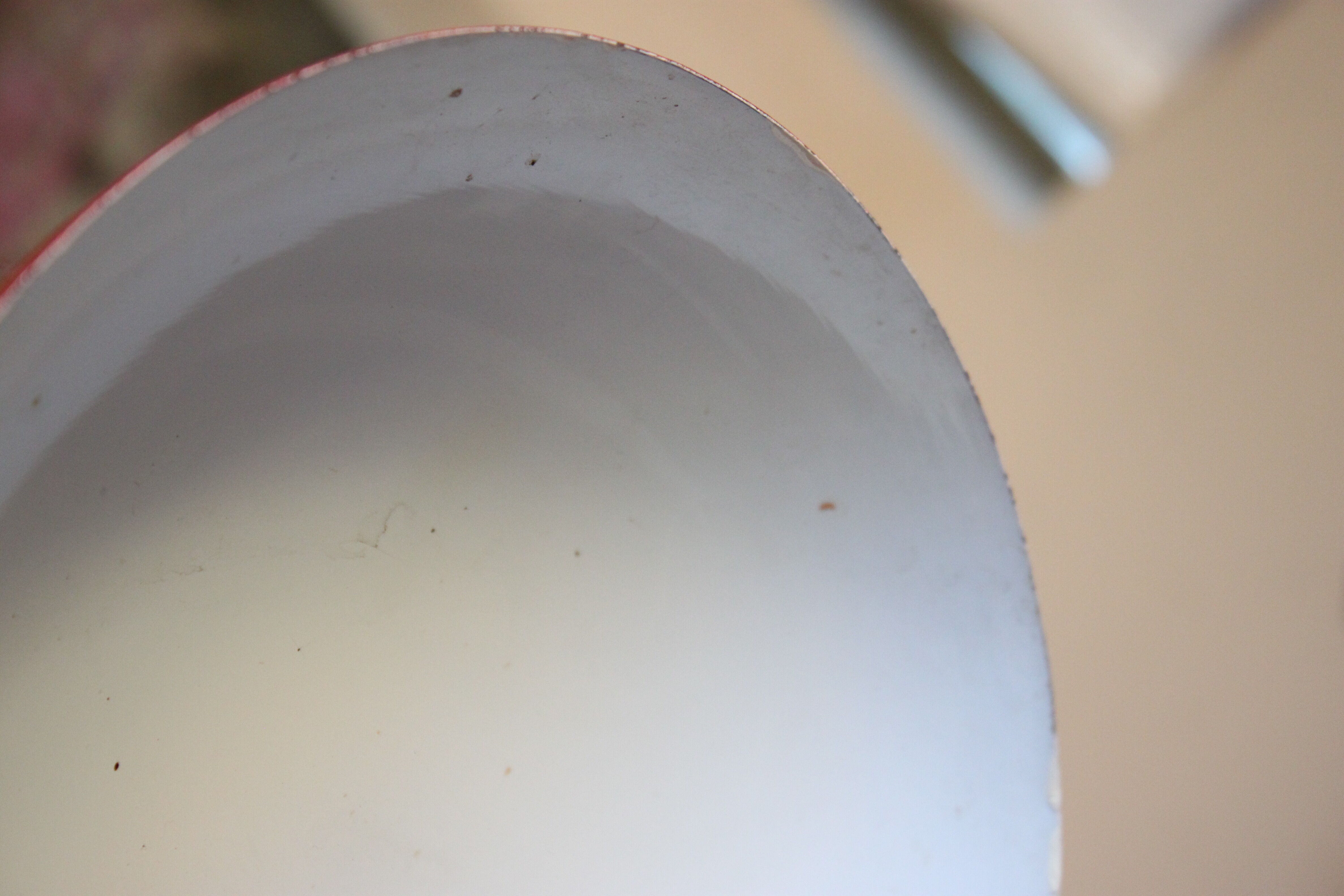 1950 burgundy desk lamp and laition