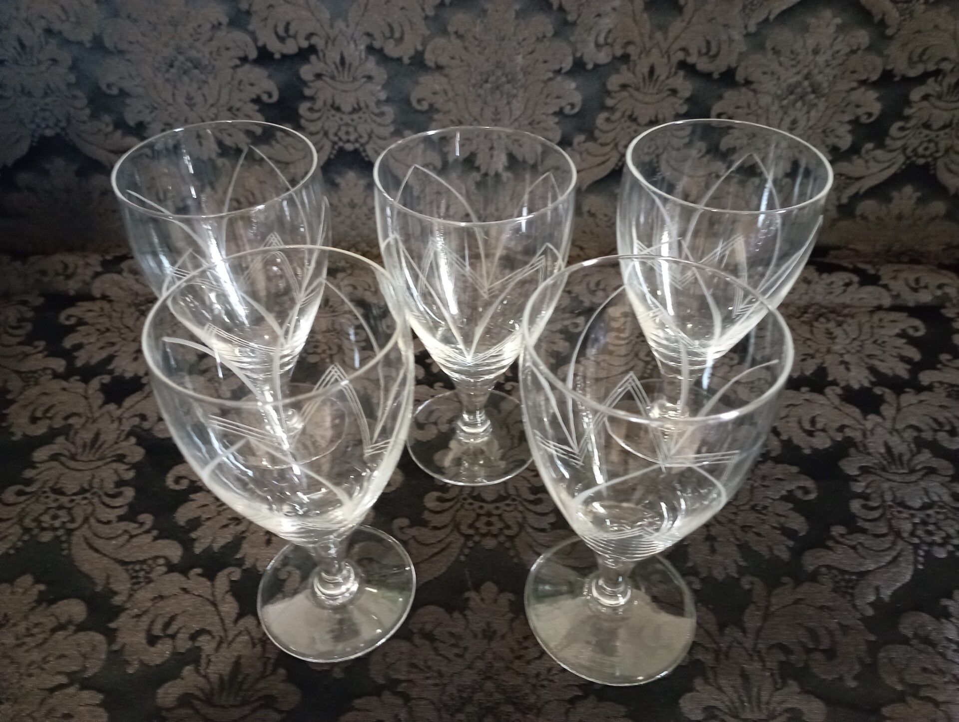 Old wine glasses