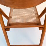 Suite of 4 folding chairs cannes