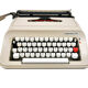 Machine à écrire underwood 319 beige vintage