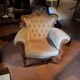 Antique bergère armchair