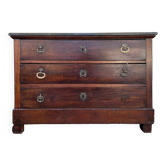 Commode en acajou époque restauration