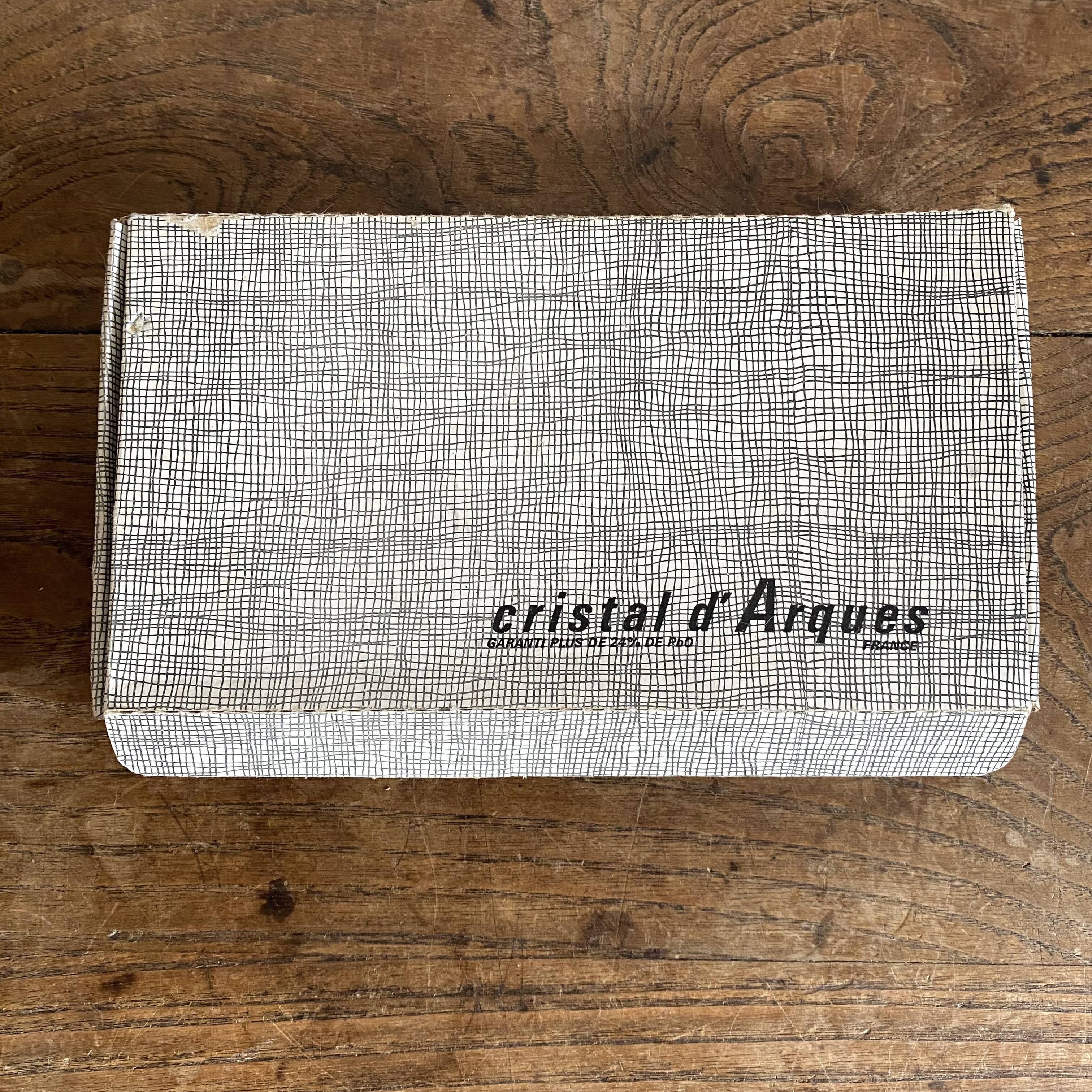 Arques crystal candlesticks