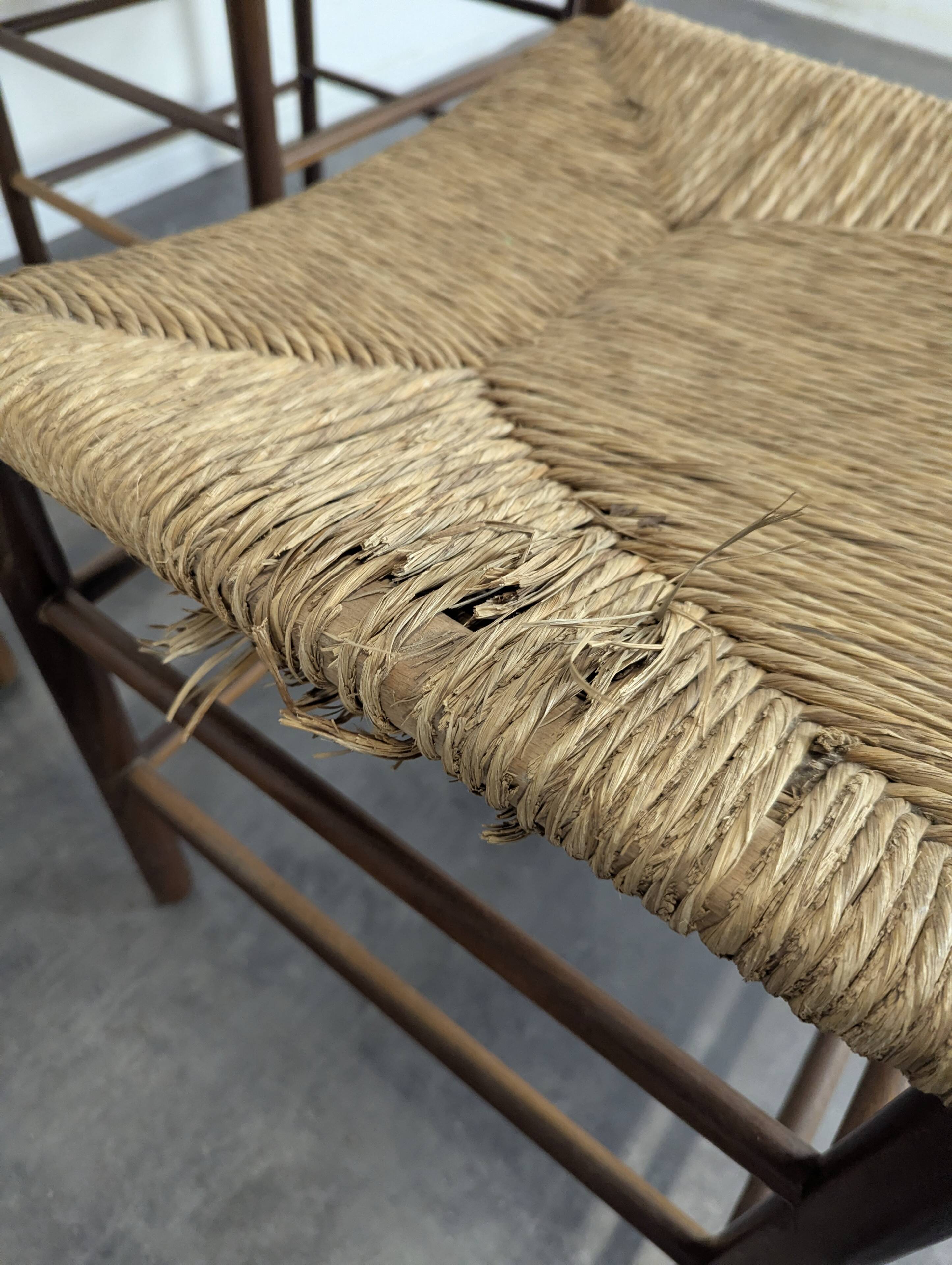 Set of 6 Dordogne chairs by Robert Sentou