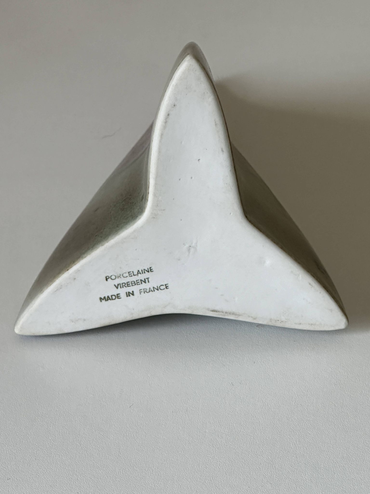 Ceramic vase virebent design 1970s