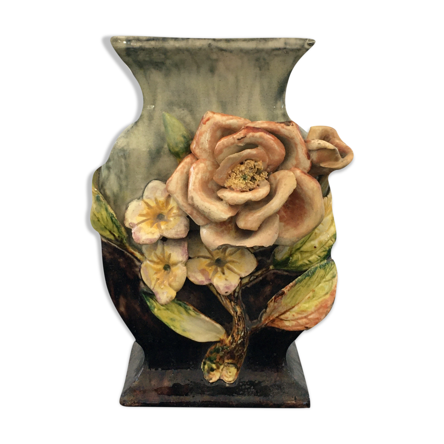 Vase floral decoration slurry