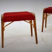 Tabourets en hêtre Ludvik Volak des années 1960 par Drevopodnik Holesov, Tchécoslovaquie