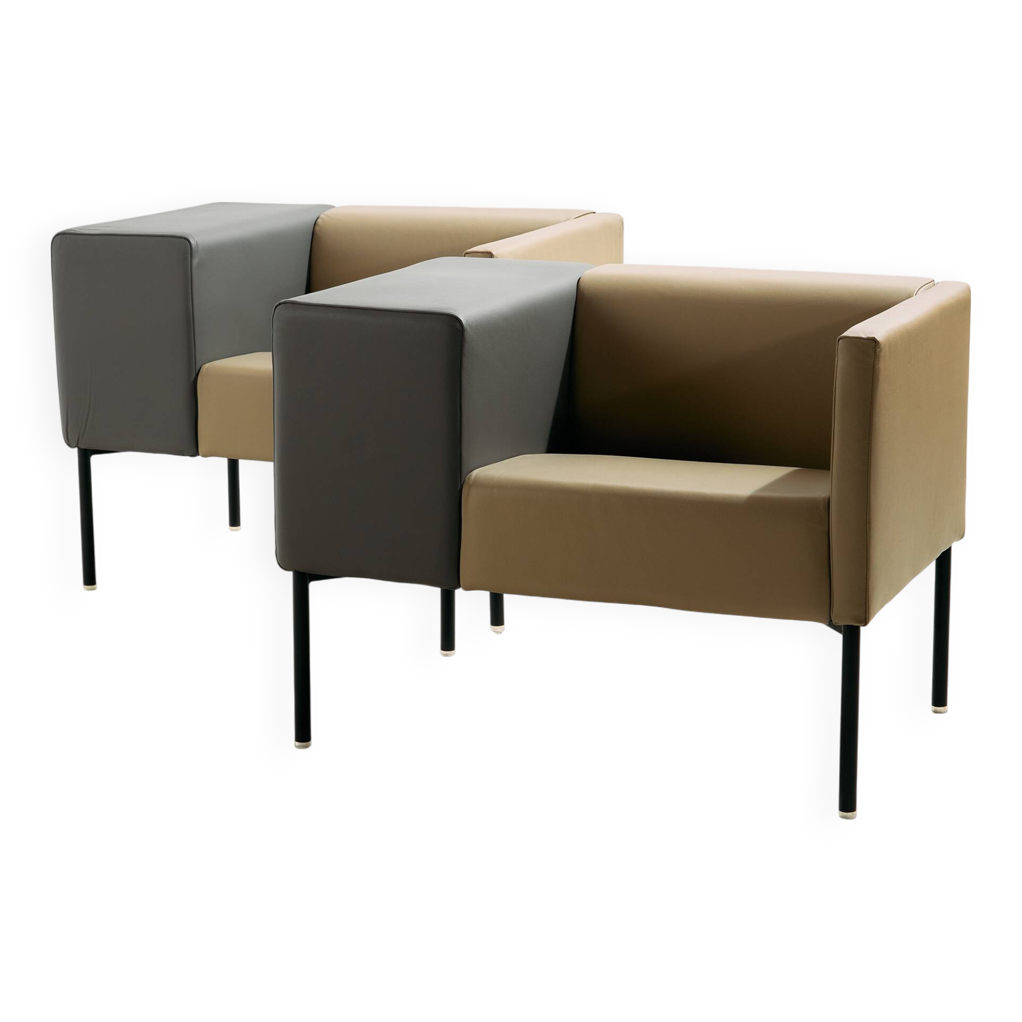 MK10490 Brix lounge chair by Kensaku Oshiro for Viccarbe